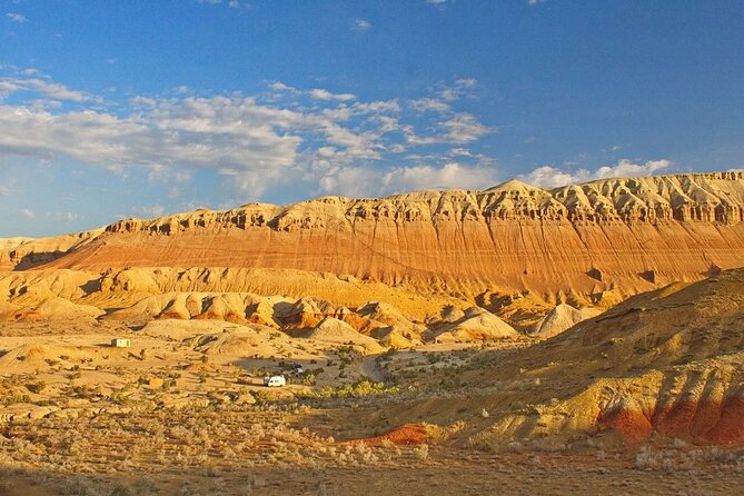 2 Days Tour: Altyn Emel National Park – Singing Dunes & Aktau Mountains - Katutau Mountains: a shorter, darker contrast