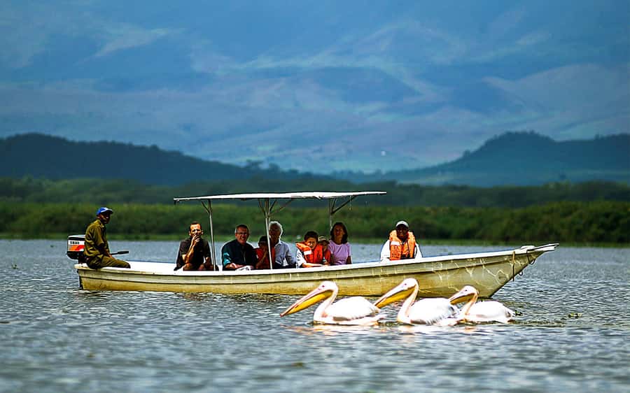 A day tour; Lake Nakuru national park& L. Naivasha Boat ride - What this Nairobi day trip really offers