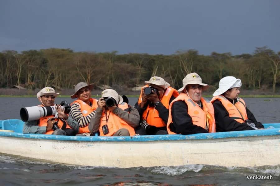 A day tour; Lake Nakuru national park& L. Naivasha Boat ride - The optional boat ride on Lake Naivasha
