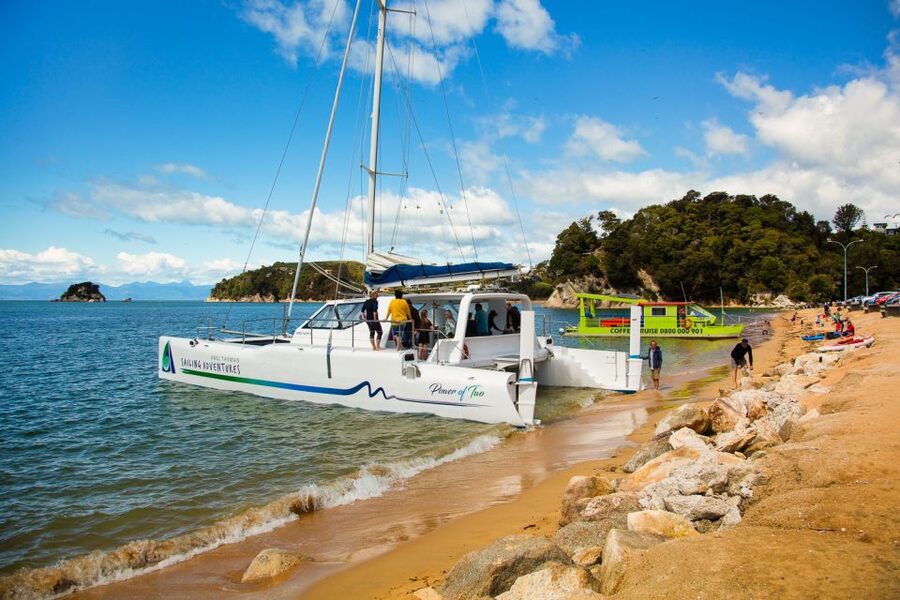 Abel Tasman National Park: Cruise, Walk & Sailing Tour - What the crew adds to the day