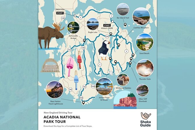 Acadia National Park Self-Guided Audio Tour - Small parks, farms, and the optional southern stops