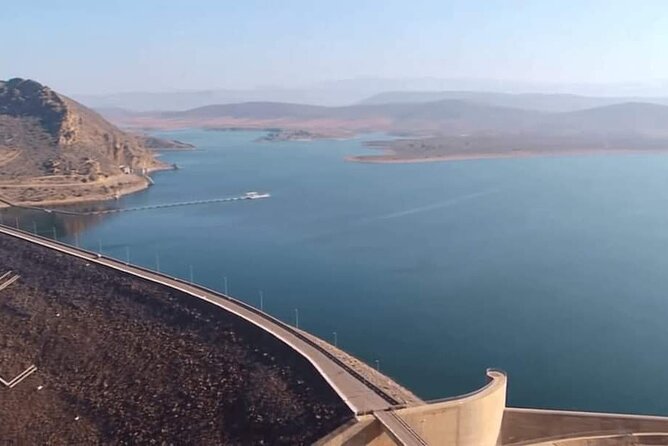 Agadir Day Excursion to Mini Sahara safari National Park Souss Massa by 4x4 - Youssef Ibn Tachfine Dam and the wide view