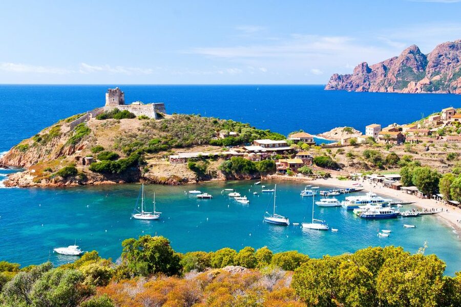 Ajaccio/Porticcio: Scandola Nature Reserve Guided Boat Tour - Scandola Nature Reserve from the water