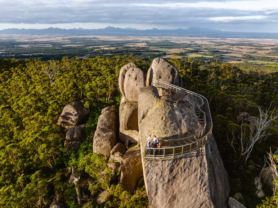 Albany: Guided Granite Skywalk in Porongurup National Park - The views reward the uphill work