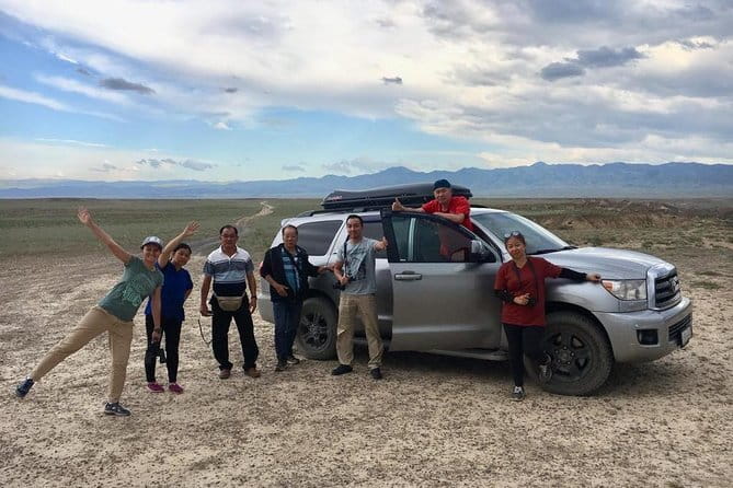 Altyn Emel National Park 2-day small-group jeep tour - Aktau Mountains bring color and scale on day two