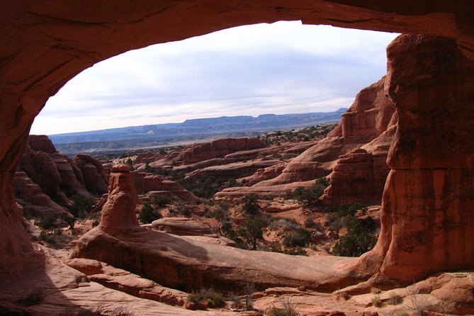 Arches National Park 4x4 Adventure from Moab - Doc Williams Point and the start of the rough road