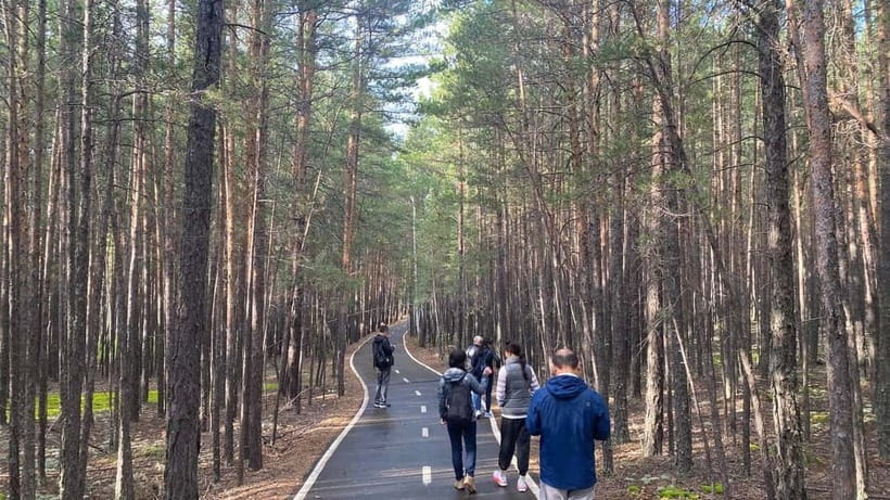 Astana: Burabay Oasis National Park Adventure - BolekTau hike and the first view of the park