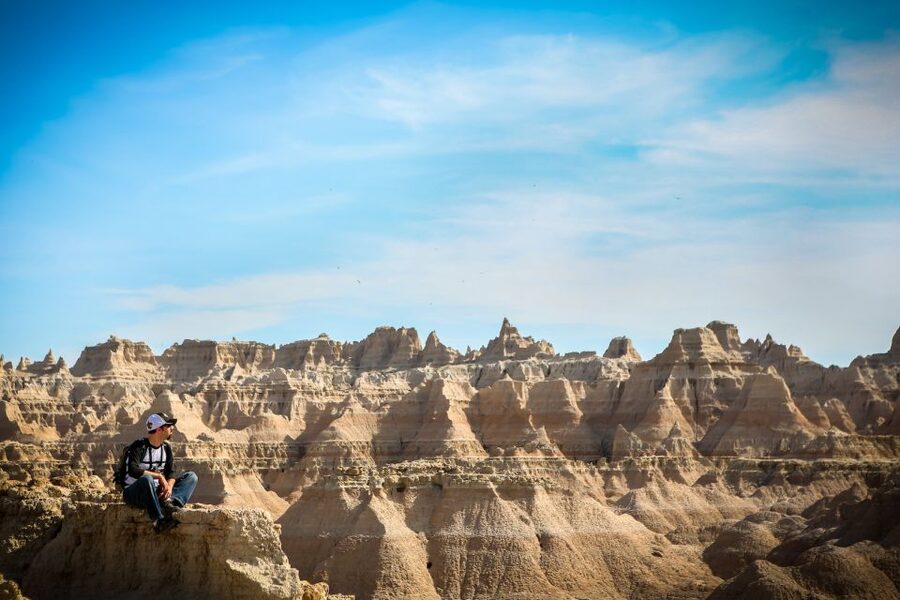 Badlands National Park Private Tour - Entering the Badlands formations