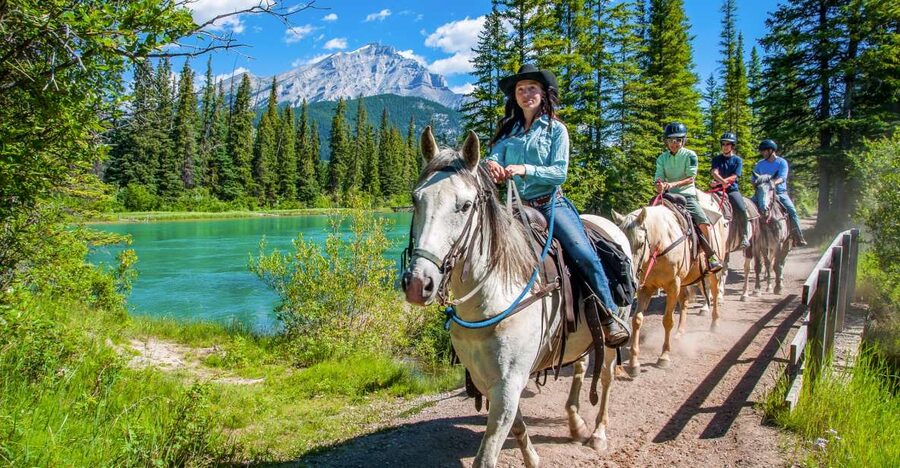 Banff National Park: 1-Hour Bow River Horseback Ride - Weather and Trail Conditions