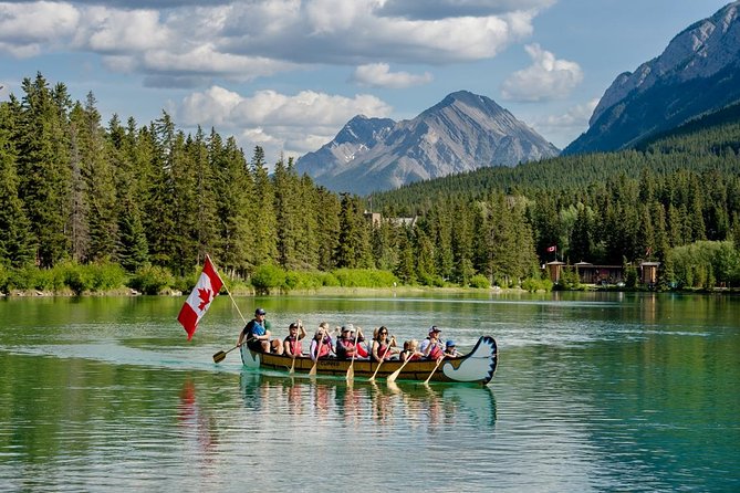 Banff National Park Big Canoe Tour - How the big canoe ride works
