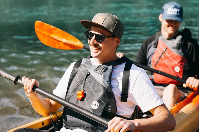 Banff National Park- Double Kayak Experience - Moving into Vermilion Lakes