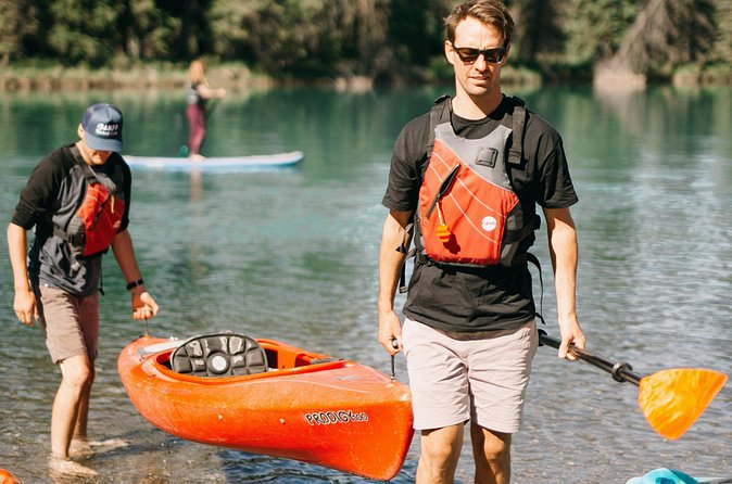 Banff National Park- Double Kayak Experience - Booking and cancellation details that matter