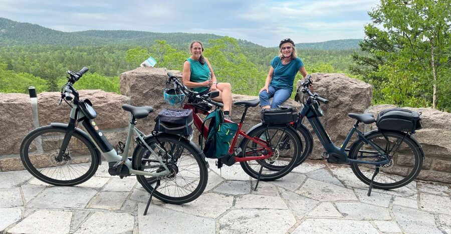 Bar Harbor: Acadia National Park Carriage Roads Ebike Tour - Paradise Hill gives you an early reward