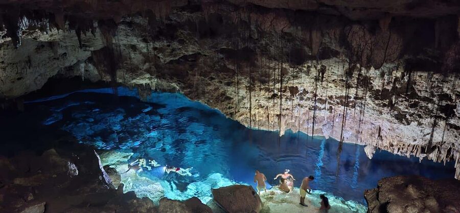 Bayahibe: National Park Jungle Walk & Snorkeling in Cenotes - The cave is the reason to book this Bayahibe tour