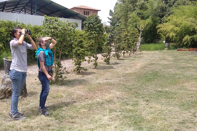 Bird Observation in the National Park of Uruapan. - Learning to use binoculars instead of simply carrying them