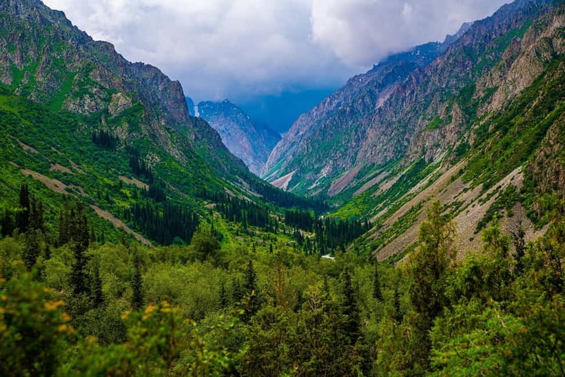 Bishkek: Ala Archa National Park Hiking and Adventure Tour - Leaving Bishkek for the Tian Shan