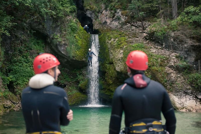 Bled: Triglav National Park Canyoning Adventure with Photos - The safety briefing sets the tone