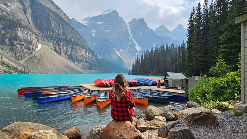 Calgary: 2-Day Banff National Park Highlights Summer Tour - The chairlift lookout above Banff