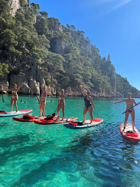 Cassis : Calanques National Park Standup Paddleboarding Tour - Meeting Vanina beside the Cassis tennis club