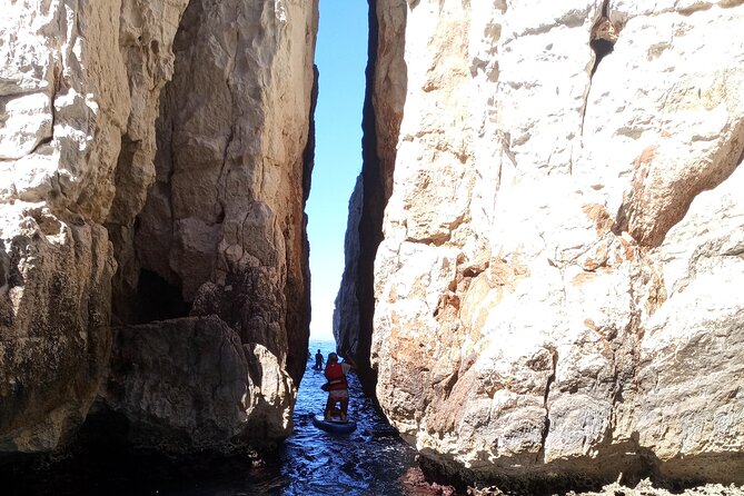 Cassis: Stand UP paddle in the creeks national park - Paddling through the Calanques National Park