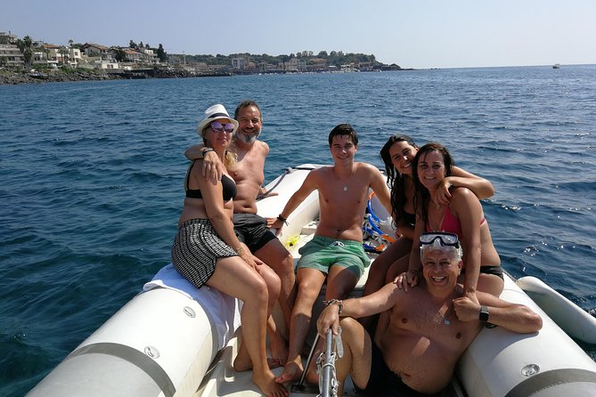 Catania: Cyclops Islands & Timpa Nature Reserve Boat Tour - La Timpa Nature Reserve and its volcanic seabed