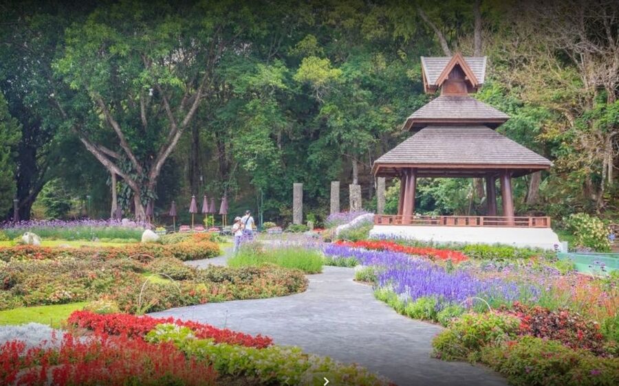Chiang Mai: Doi Suthep National Park Leisure Hiking & Biking - A quieter stop at Wat Pha Lat