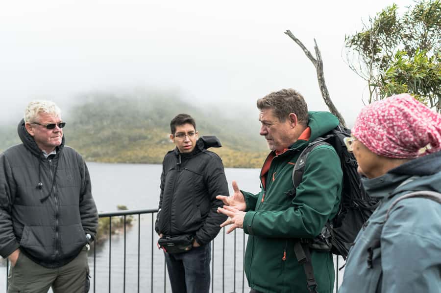 Cradle Mountain National Park by Coach from Launceston - A stop at the local chalet