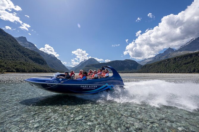 Dart River Jet Boat and Wilderness Experience - Mt Aspiring National Park provides the main reward
