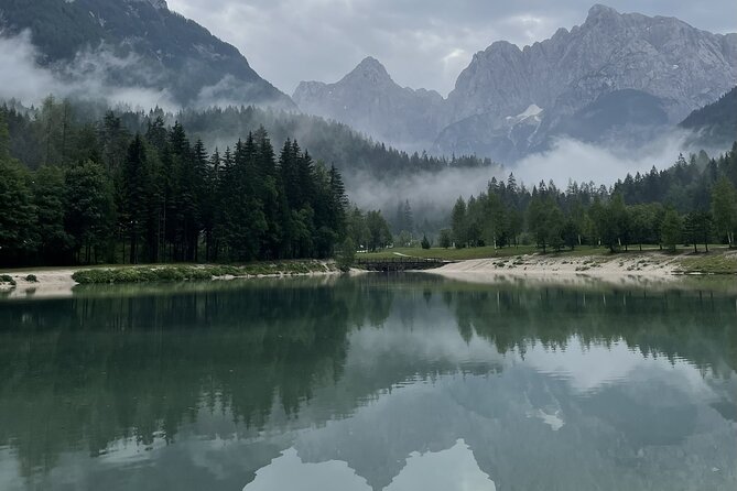 Day Trip in Triglav National Park from Bled - A quick border hop to Predil Lake in Italy