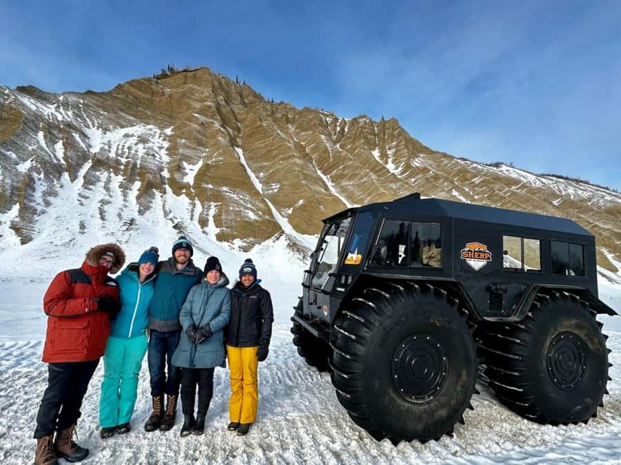 Denali National Park: Full-Day Fairbanks-Denali Adventure - Frozen Palisades and the strange appeal of a Fat Truck