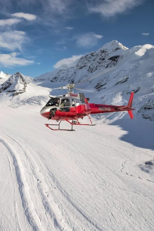 Denali National Park: Helicopter Flight with Glacier Landing - Arriving at Yanert Glacier