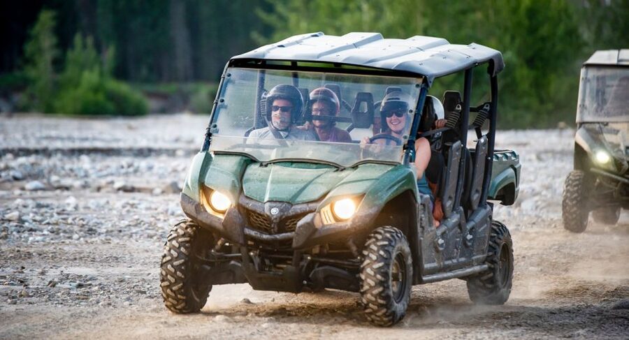 Denali National Park: Wilderness ATV Adventure - Rocky creek beds and water crossings