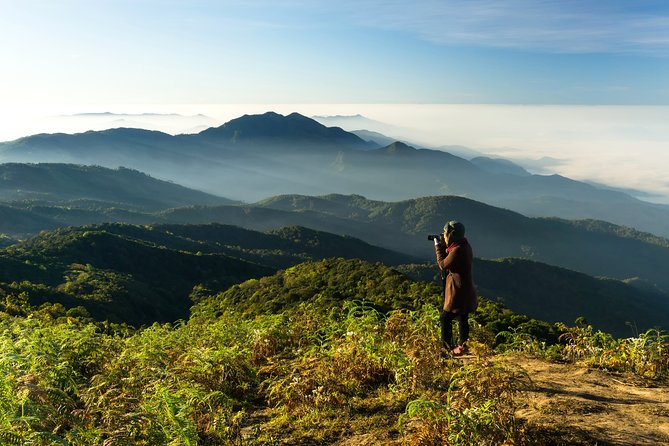Doi Inthanon National Park - Thailand's Highest Peak - The summit shrine marks the high point
