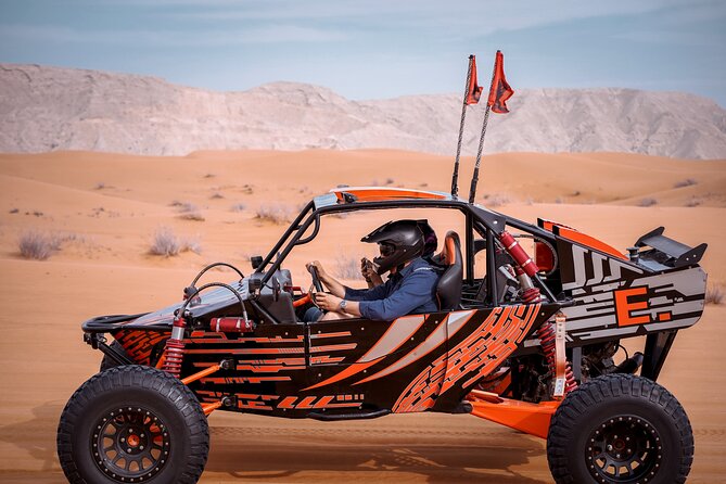 Dune Buggy Experience & Fossil Discovery in Mleiha National Park - Camel Rock brings photos and sandboarding