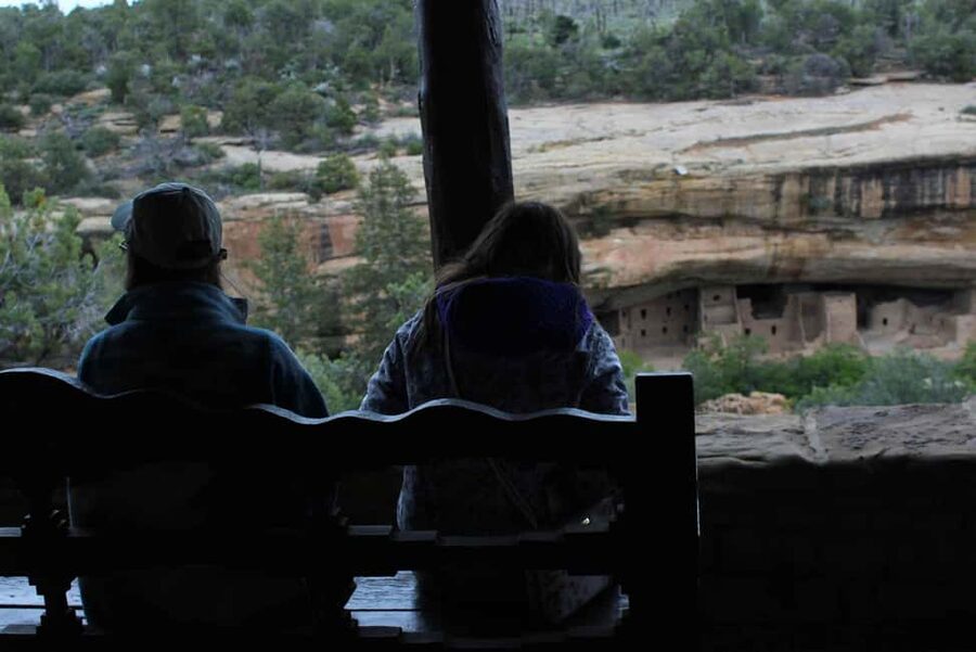 Durango: Mesa Verde National Park, Cliff Palace Tour w/Lunch - Entering Cliff Palace by ladder