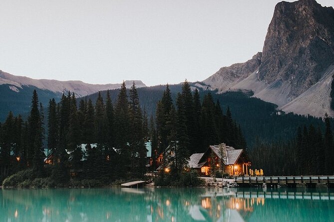 Explore 3 National Parks - Exclusive Small Group Tour - Emerald Lake: a calm first stop in Yoho National Park