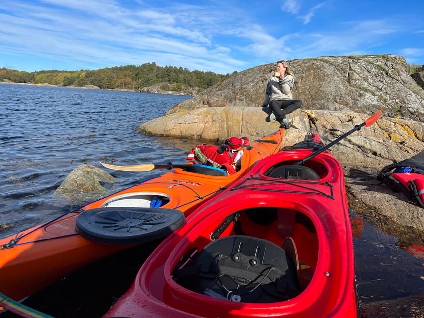 Færvik: Raet National Park Sea Kayaking Trip - From Hoveodden toward Gjessøya
