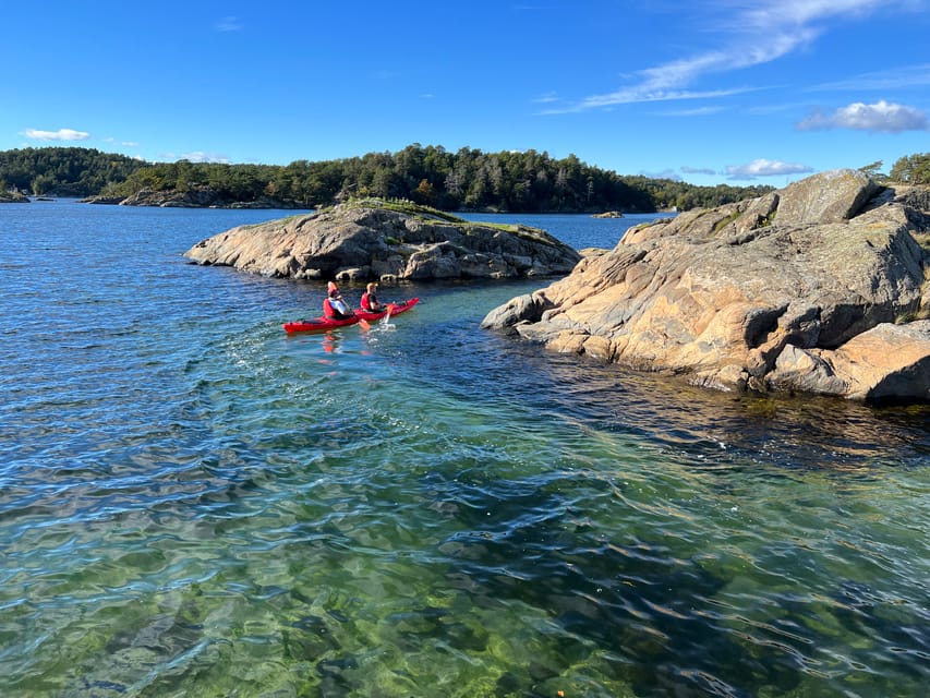 Færvik: Raet National Park Sea Kayaking Trip - Merdø and the old coastal route