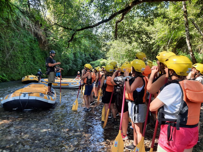 Family rafting in the Pollino National Park - A soft introduction to rafting on the Lao River