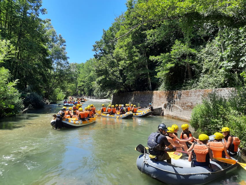 Family rafting in the Pollino National Park - Meeting at Pollino Rafting in Laino Borgo