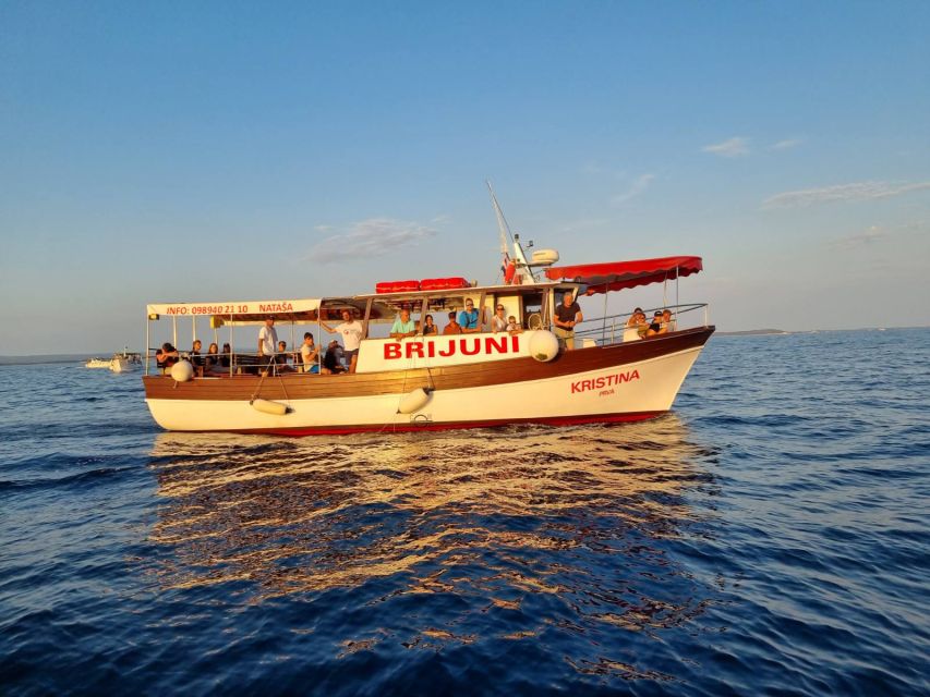 Fazana: Brijuni National Park Scenic Boat Tour & Swimming - Finding Boat Kristina in Fazana