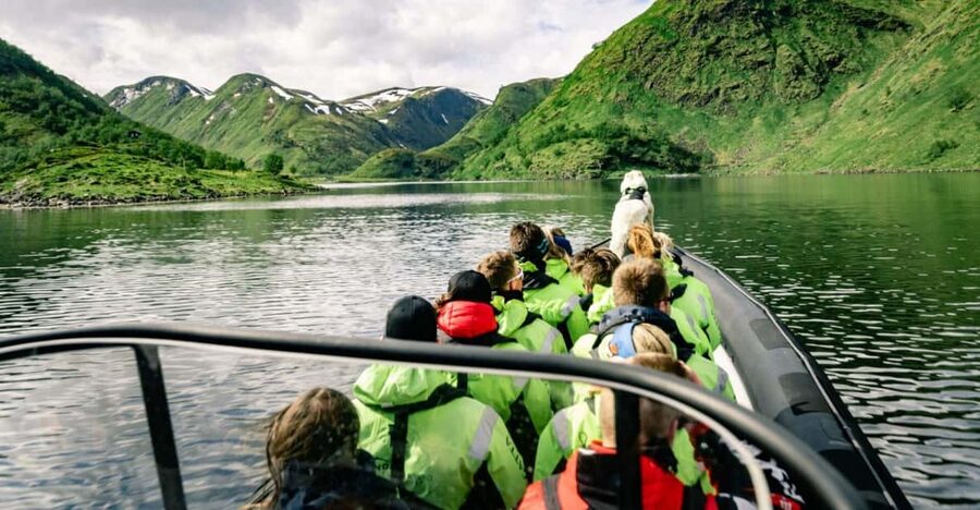 From Alta: Experience Seiland National Park - Leaving Alta for the Altafjord crossing