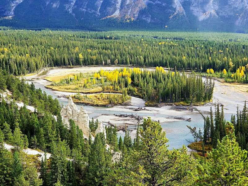 From Banff/Canmore: Deep 1 Day Tour in Banff National Park - Johnston Canyon and the walk to the Ink Pots