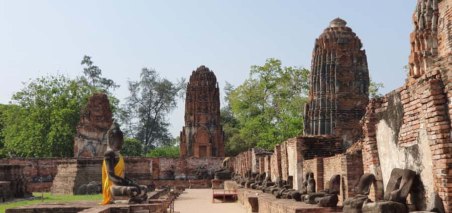 From Bangkok: Ayutthaya & Khao Yai National Park Day Trip - Wat Phra Si Sanphet and the royal temple grounds