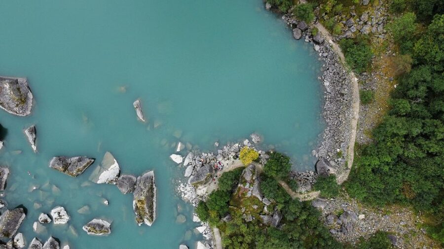 From Bergen: Folgefonna National Park & Glacier Lake Tour - The road from Bergen is part of the attraction
