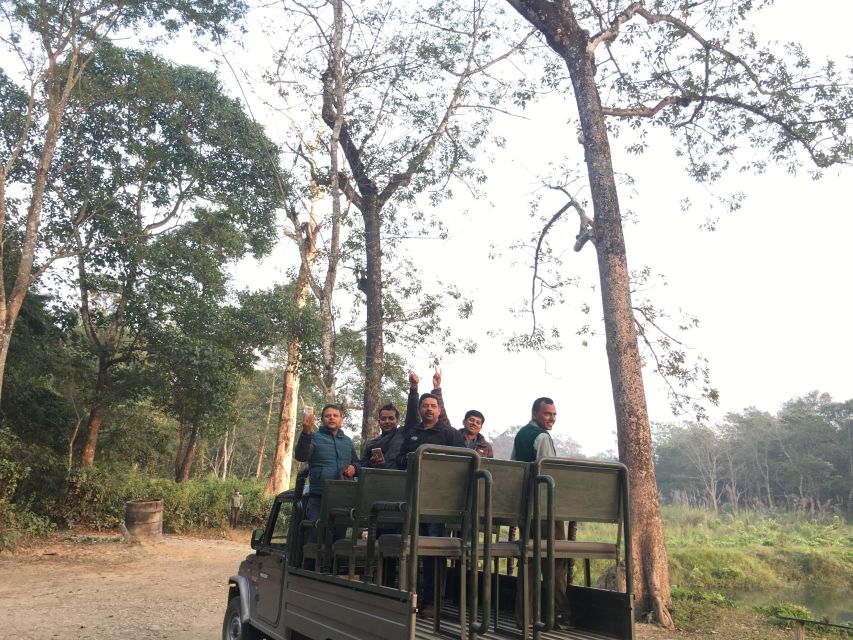 From Chitwan: Full Day Jeep Safari in Chitwan National Park - Morning pickup from Sauraha