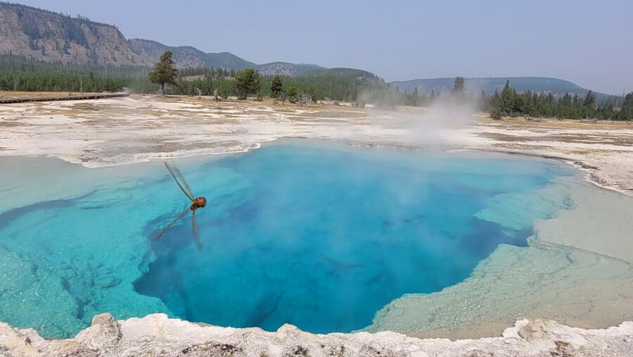 From Cody: Full-Day Yellowstone National Park Tour - Grand Prismatic Spring and the problem of too little time