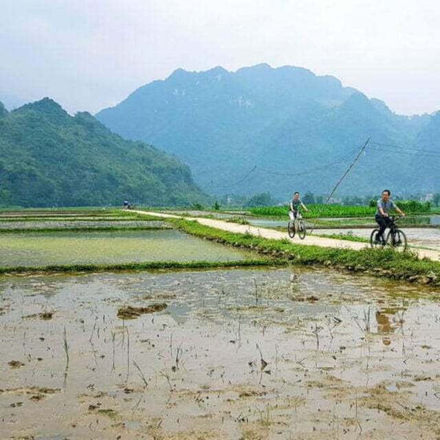From Hanoi: Pu Luong Nature Reserve Vacation 2D1N - Day one: water wheels, rice fields, and the bamboo raft