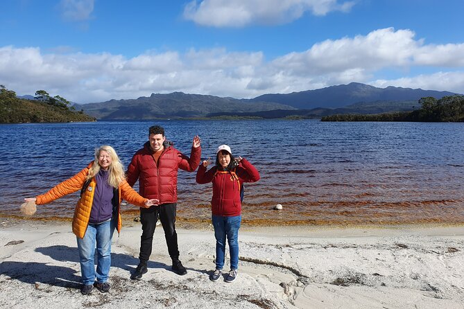 From Hobart: Gordon Dam and Lake Pedder Wilderness Day Tour - Lake Pedder Lookout and the glaciated mountains