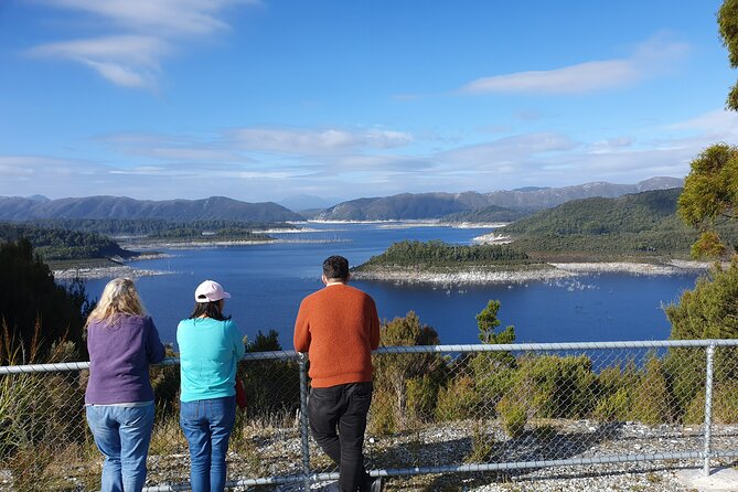 From Hobart: Gordon Dam and Lake Pedder Wilderness Day Tour - The Nob Hill viewpoint and the final dam views